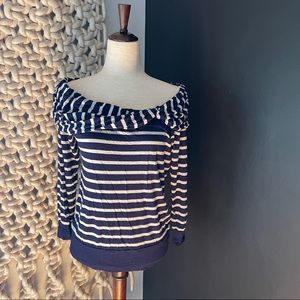 Boatneck Striped Top. From Anthropologie.